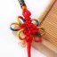 Phụ kiện thủ công dệt Nylon, nút thắt nhiều màu đỏ Trung Quốc, tua rua trang trí, dấu trang, dây buộc làm tay