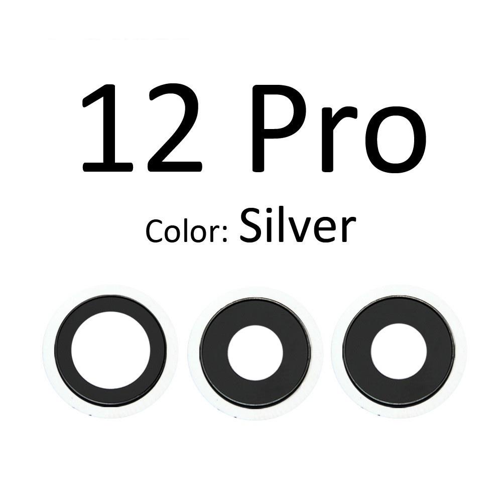 Phía Sau Nắp Camera Giá Đỡ Ống Kính Kẹp Vòng Khung Tương Thích Cho IP 12 mini 12 Pro Max Thay Thế Các Bộ Phận