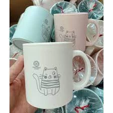 ⭐ HÀNG SẴN ⭐ Cốc Nhựa Cao Cấp Chịu Nhiệt Có Quai Cầm Tay Nhiều Màu Đẹp