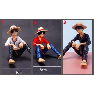 Mô hình nhân vật Luffy trong One Piece dành cho trang trí bánh