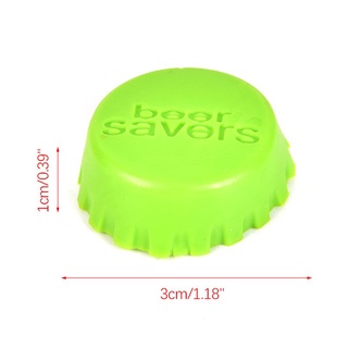 Combo 6 Nắp Đậy Chai nhựa hoặc thủy tinh Bằng Silicon đủ màu tái sử dụng tiện lợi