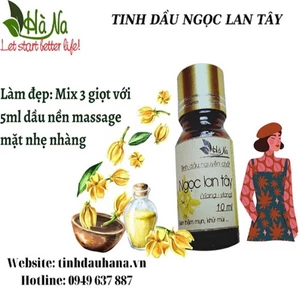 Combo 2 tinh dầu hoa thơm (mùi ngẫu nhiên) - TINH DẦU HÀ NA- KHỬ MÙI, THƯ GIÃN