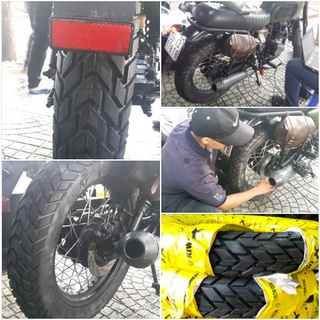Lốp gai mũi tên cho Brixton, bigboy, xr... các xe vành 17 120/90-17 hàng Việt Nam