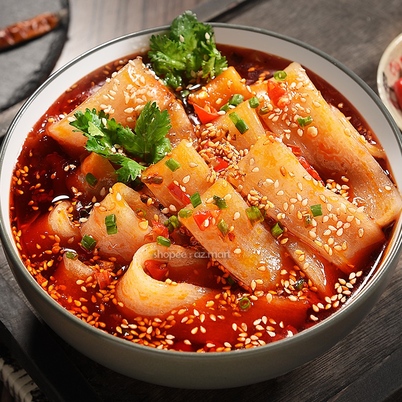 Miến Dẹt Khoai Lang Tứ Xuyên Haidilao Không Gia Vị Dùng Ăn Lẩu