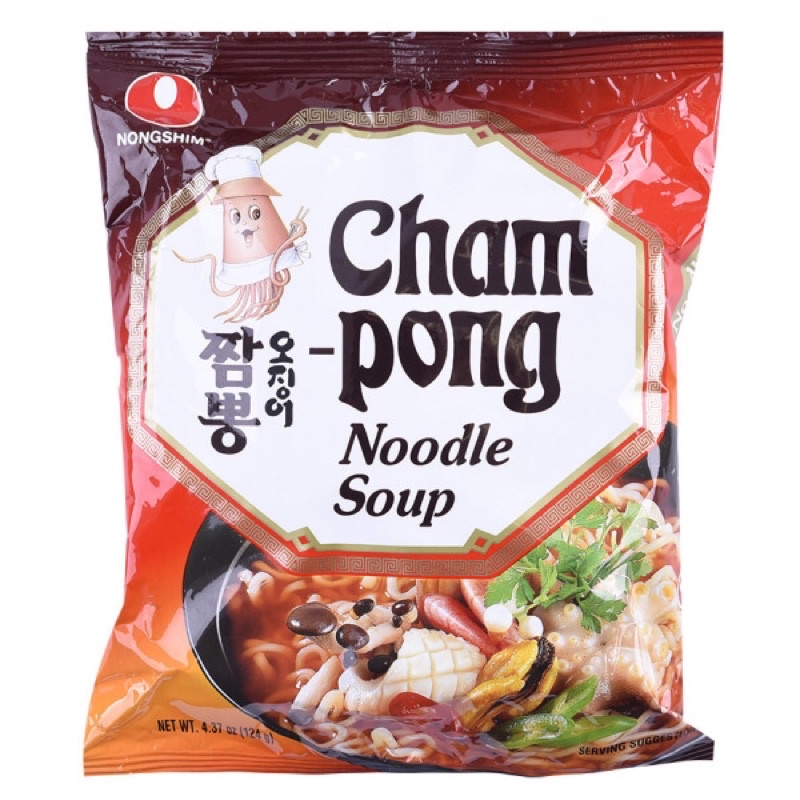 Mì Champong Nongshim Gói 124G | Shopee Việt Nam