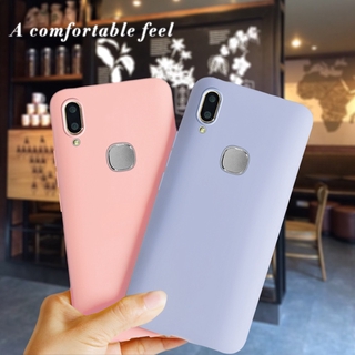 Ốp điện thoại màu trơn đơn giản xinh xắn cho Vivo V9 1723 Vivo V9 Youth Y85 Vivov 9