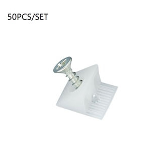 Set 50 Nêm Bằng Nhựa Kèm Ốc Vít Chuyên Dụng Cho Nội Thất