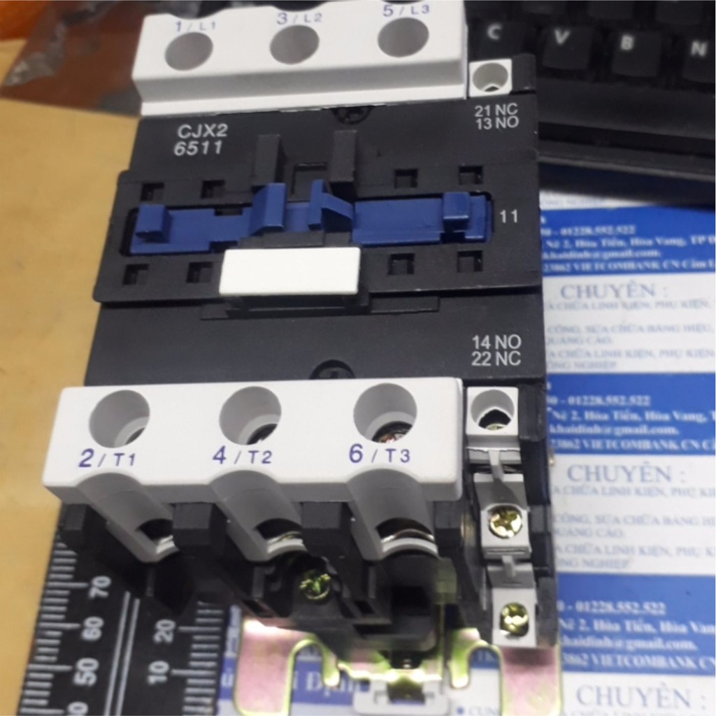 CONTACTOR KHỞI ĐỘNG TỪ CJX2 6511 220VAC/24VAC 65A kde4790 | Shopee Việt Nam