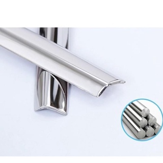 Nẹp viền chân, cong kính xe Mitsubishi Outlander đời 2018-2025 - chất liệu INOX cao cấp sáng bóng