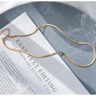 Dây chuyền titan choker Hàn Quốc không đen BHDC200