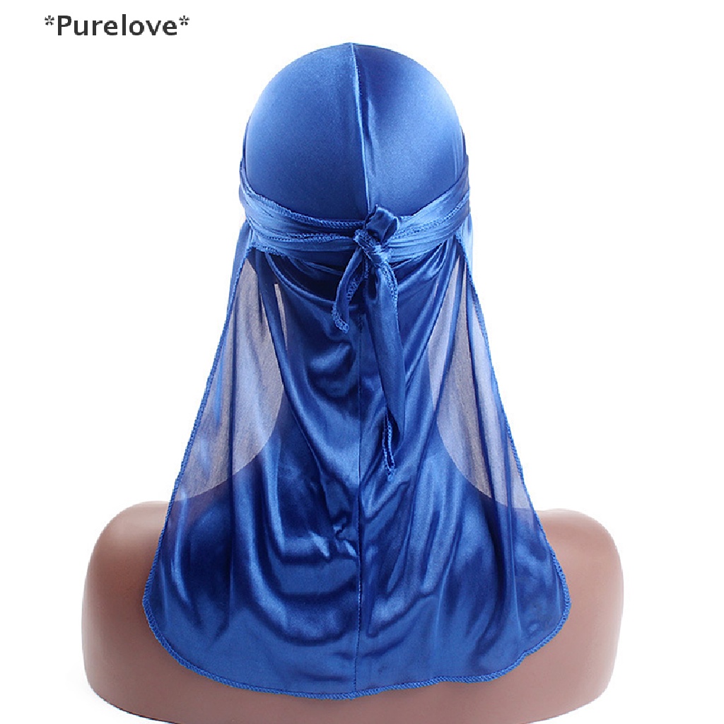 Mũ trùm đầu bandana vải lụa QrhYK cho nam nữ