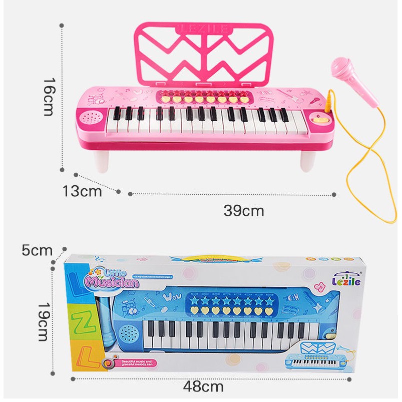 Đồ chơi Đàn Organ có mic có đèn nhạc cho bé