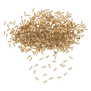 Bộ 380 ốc vít thép mạ vàng, size 2 * 6mm