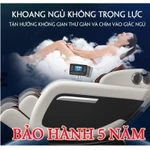 Ghế massa toàn thân cao cấp công nghệ Nhật Bản JM9 bi cố định có túi khí bóp đùi,bóp đầu và bi xoay phần Mông -TIẾNG VỆT — ảnh 1