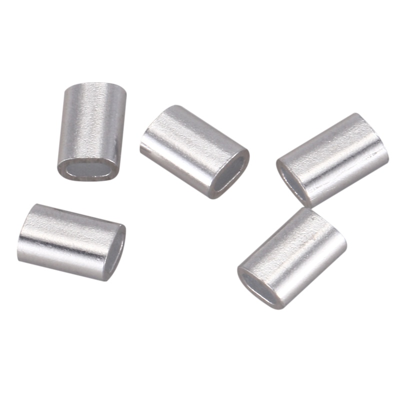 Dây M1.5 Dây Nhôm ferrule Dây Buộc Dây Uốn Dây chuck Áo Khoác Nhôm 200 Miếng