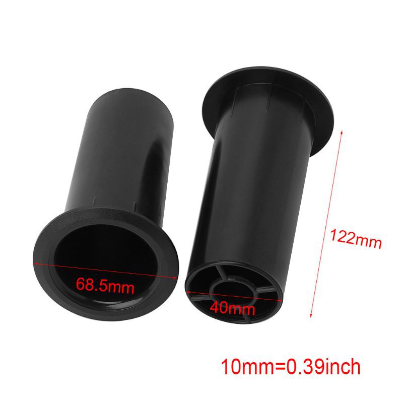 2 Chiếc Cổng Loa Ống Bass Phản Quang Thông Gió Cổng Kết Nối 4-8 "50x122mm Loa Siêu Trầm Hộp Loa