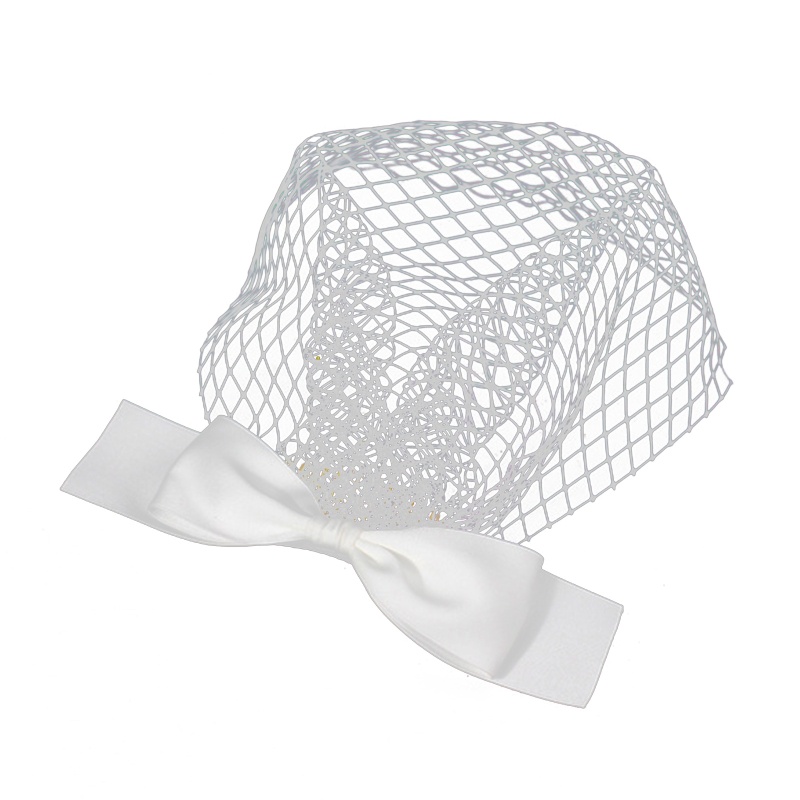 Vic Fascinators Mũ Nữ Đảng Đầu Cưới Cocktail Lưới Kẹp Tóc