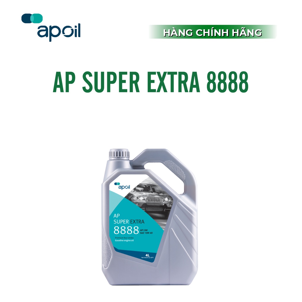 Dầu Nhớt ô tô cao cấp AP OIL - AP Super Extra 8888 SM 10W-40 _Dung tích ...