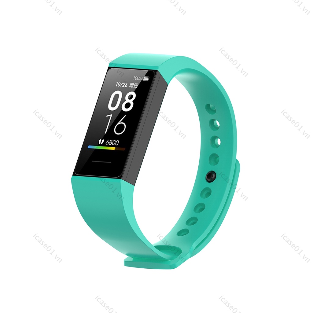 Dây đeo bằng silicon màu trơn chuyên dùng thay thế cho Xiaomi Mi Band 4C