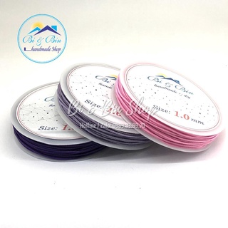 Cuộn Dây Thun Màu Co Giãn Dùng Xỏ Chuỗi, Hạt Gỗ Làm Vòng Đeo Tay, Làm Trang Sức Handmade