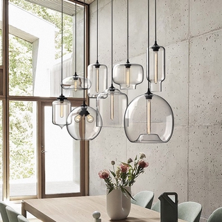 Đèn Chùm Hiện Đại Cho Phòng Khách Tối Giản Bàn Ăn Mặt Dây Chuyền Đèn Cafe Trang Trí Đèn Treo Đèn