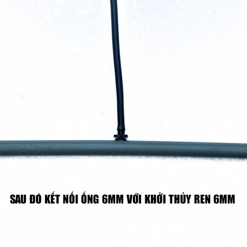 10 cái [10 cái]  Ron Cao Su Khởi Thủy 8mm Dùng Trong Hệ Thống Tưới Nhỏ Giọt, Tưới Phun Sương