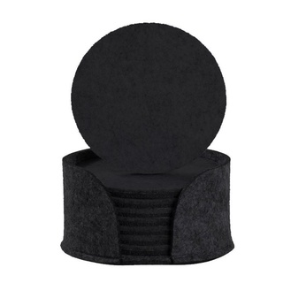 Charmantcc1 10 Miếng Cảm Thấy Chất Liệu Thiết Kế Cốc Đế Lót Ly Thảm Bàn Coaster Cho Cốc Uống