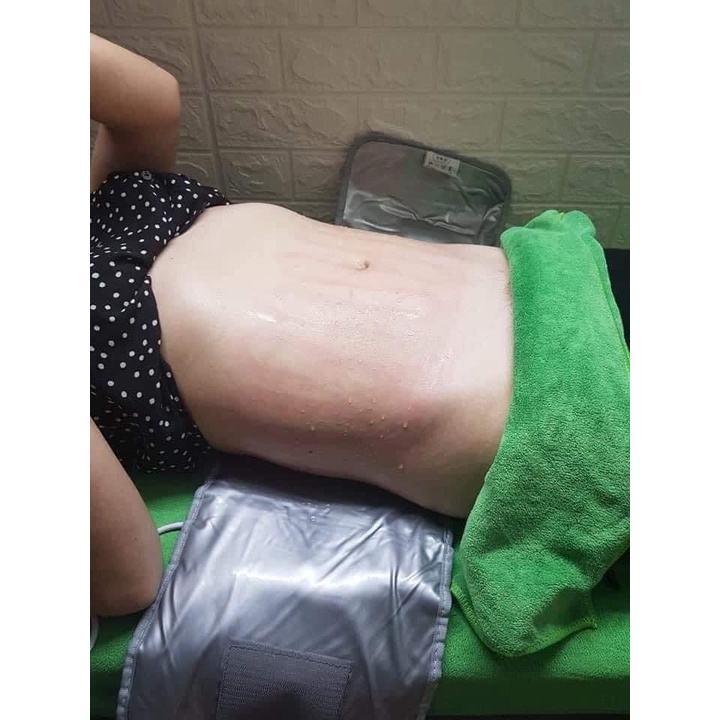 Sale Đai Quấn Nóng Giảm Béo, Giảm Mỡ Bụng (Đai cuốn nóng ko rung và có rung)