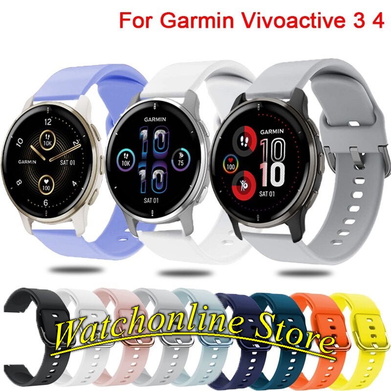 Oumida Cinturino Per Garmin Forerunner 245 /Forerunner 55 /Forerunner 645, 20mm Sgancio Rapido Bracciale Cinturini per Garmin Vivoactive 3