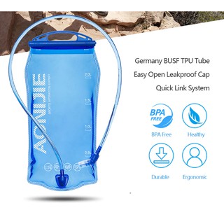 Túi Nước kèm Vest Nước Chạy Bộ Leo Núi Vòi Hút Dung tích 1L 1.5L 2L 3L Aonijie SD51 bằng TPU không chứa BPA