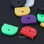 KIN 32 Chiếc Cho Mũ Chìa Khóa Thiết Thực Cho Vỏ Chìa Khóa Thẻ Topper Nhãn ID Silicone Mã Hóa Màu Sắc Cho Chìa Khóa Nhận Dạng Bao Phù Hợp