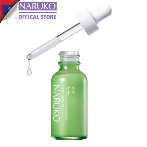 Ảnh Tinh chất ngăn ngừa mụn, kiểm soát dầu và giảm thâm mụn Naruko Tea Tree Blemish Clear & Brightening Serum 30ml (Bản Đài) 3