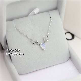 Dây Chuyền Bạc Ý 925 Mặt Hươu Hàn Quốc