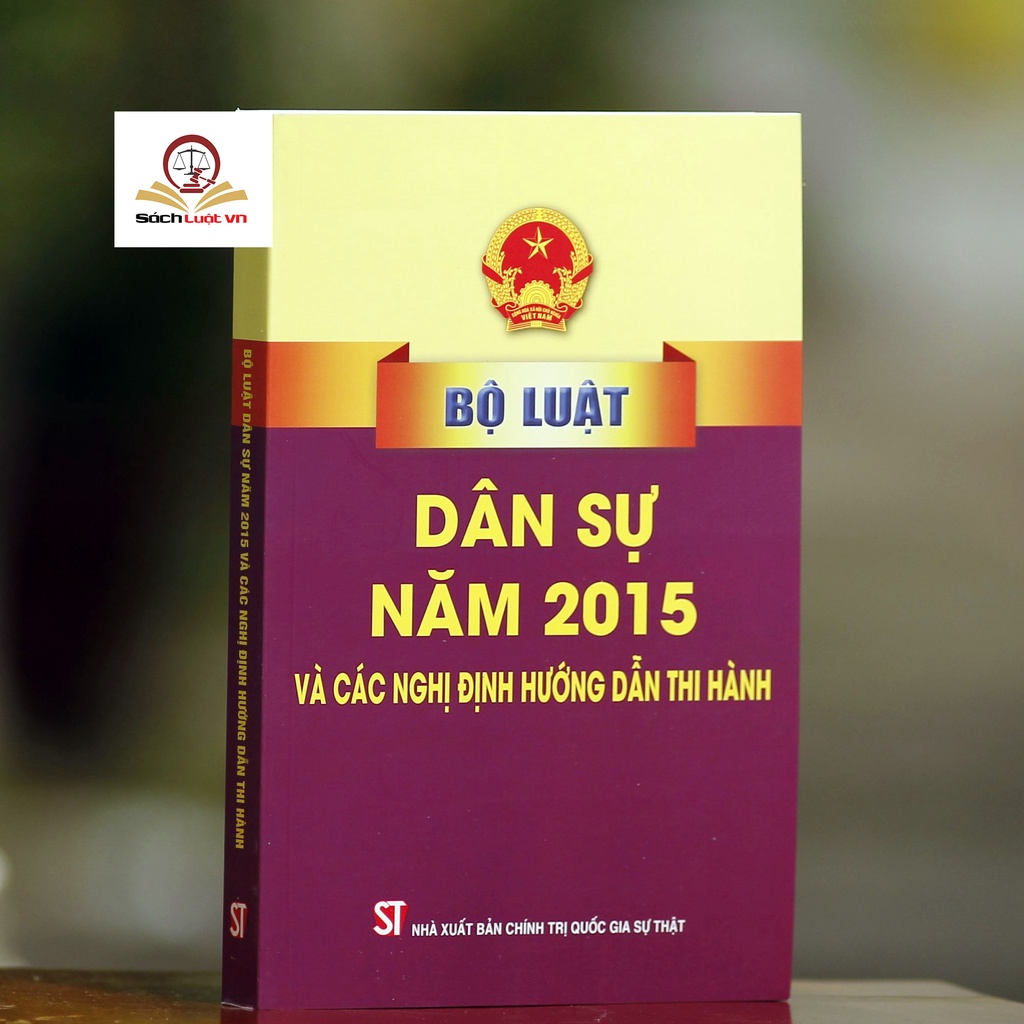 Ảnh Sách luật - Bộ luật Dân sự năm 2015 và các nghị định hướng dẫn thi hành 1