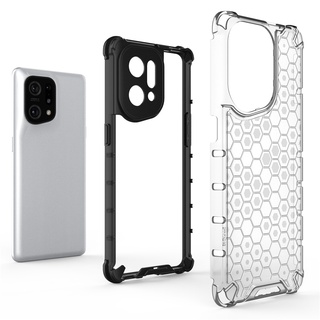 Ốp Điện Thoại Cứng Họa Tiết Tổ Ong Chống Sốc Cho OPPO Find X5 Pro Find X5 Reno 7 5G Reno 6