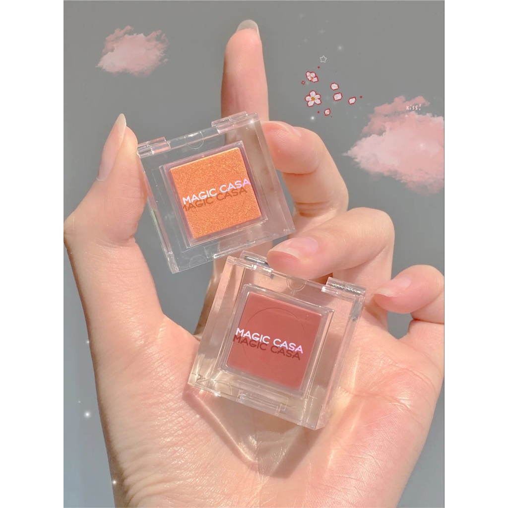 Phấn má và phấn bắt sáng Magic Casa dạng kem, bắt sáng nội địa trung F4 - Sammi Beauty