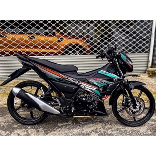 Tem rời satria siêu đẹp in DECAL 3 lớp ko bay màu