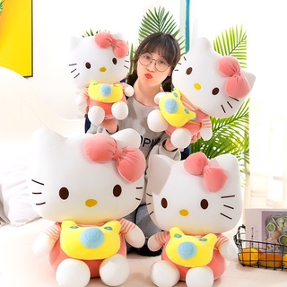 ( TẶNG QUÀ ĐÈN NGỦ CẮM )Gấu Bông Mèo Kitty Máy Ảnh, Hàng Cao Cấp Mềm Mịn Size 42cm MEILI STORE
