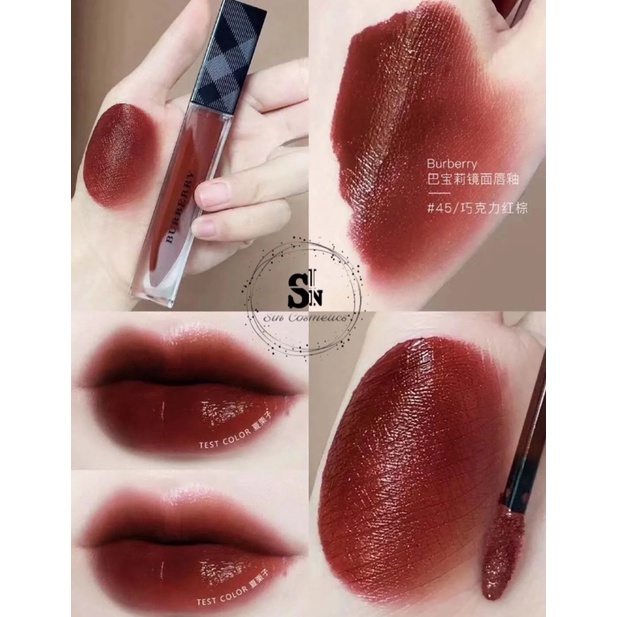 Burberry lip velvet crush best sale dark russet