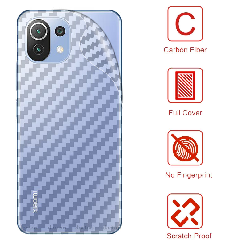 Miếng Dán Mặt Sau Điện Thoại Bằng Sợi Carbon 3d Cho XIOMI Xiaomi Mi 17T 17 15T 15 14 14T 13T 13 12 12s 12T 11T 10T 11 Ultra 10s 9T Pro Max Lite 5G 4G 2026