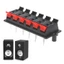 Niki 12 Cách 2 Hàng Đẩy Phát Hành Đầu Nối Dải Khối Tấm Loa Stereo Terminal