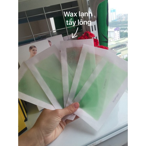 Wax lạnh tẩy lông Depilatory wax Run Caili 10 miếng | Shopee Việt Nam
