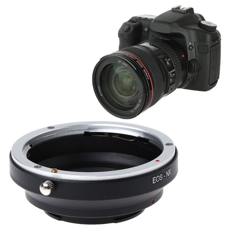[3C] Vòng chuyển đổi gắn EOS-NX cho ống kính Canon EOS EF sang Samsung NX5 NX10 NX20 NX1000