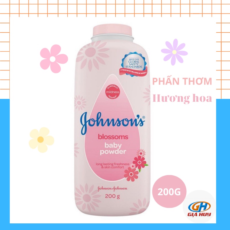 Phấn rôm Johnsons Baby Powder hương hoa cho bé | Shopee Việt Nam