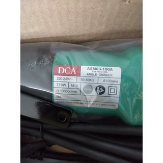 MÁY MÀI GÓC DCA 710w CÔNG TẮC SƯỜN ASM03-100 CHÍNH HÃNG