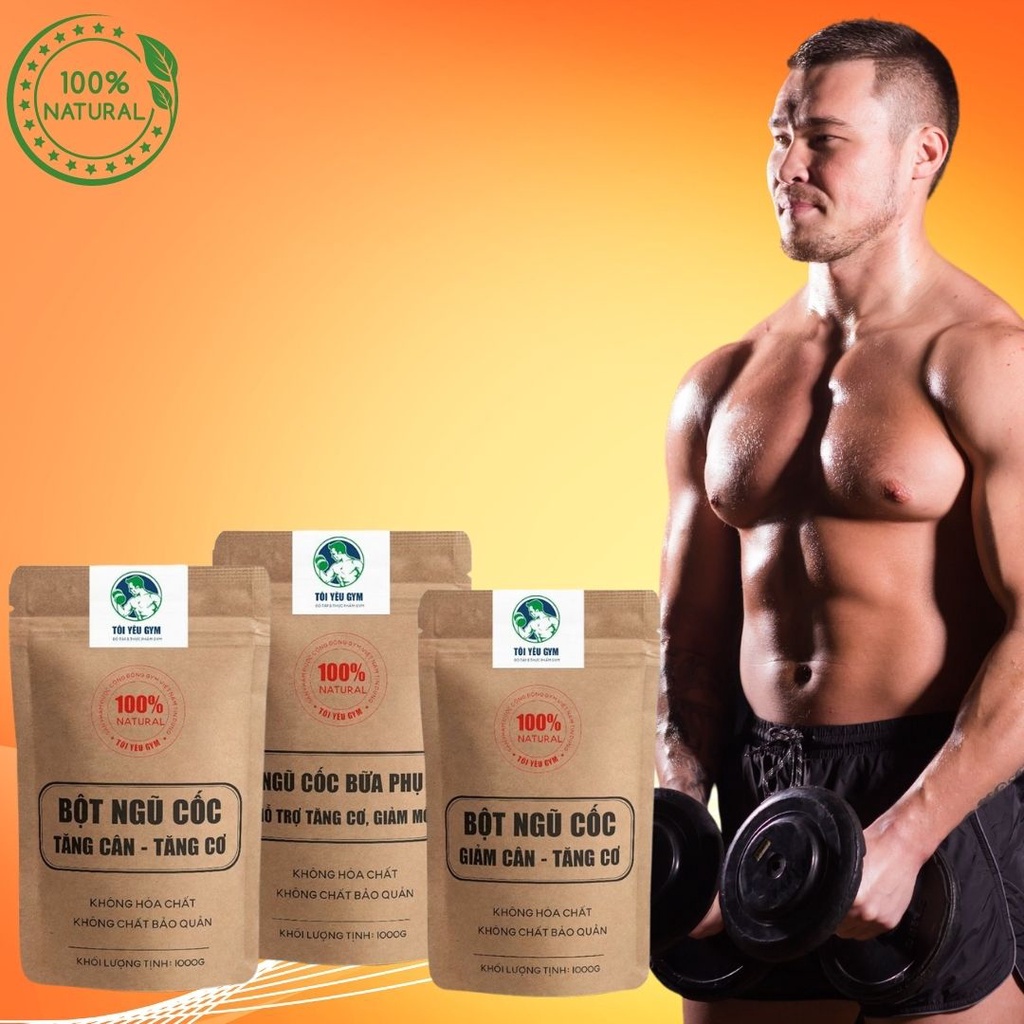 Bột Ngũ Cốc Đậu Dinh Dưỡng 1kg – Protein Thực Vật Cho Gym, Yoga, Ăn Kiêng Healthy