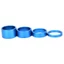 Set 4 vòng đệm cổ xe đạp leo núi / xe đạp đua bằng hợp kim nhôm