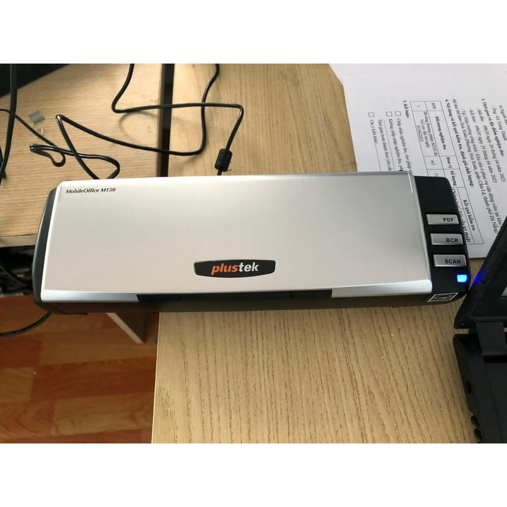 Máy scan plustek MobileOffice M150 scan 2 mặt new full box | Shopee ...