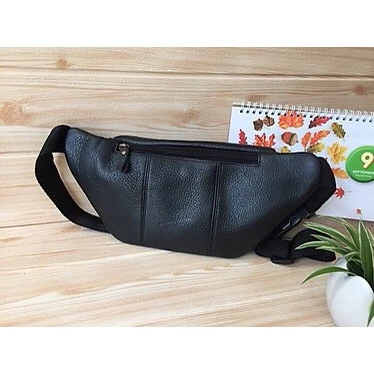 Women's Elegant Genuine Leather Belt Bag – Multi-Pocket – 2