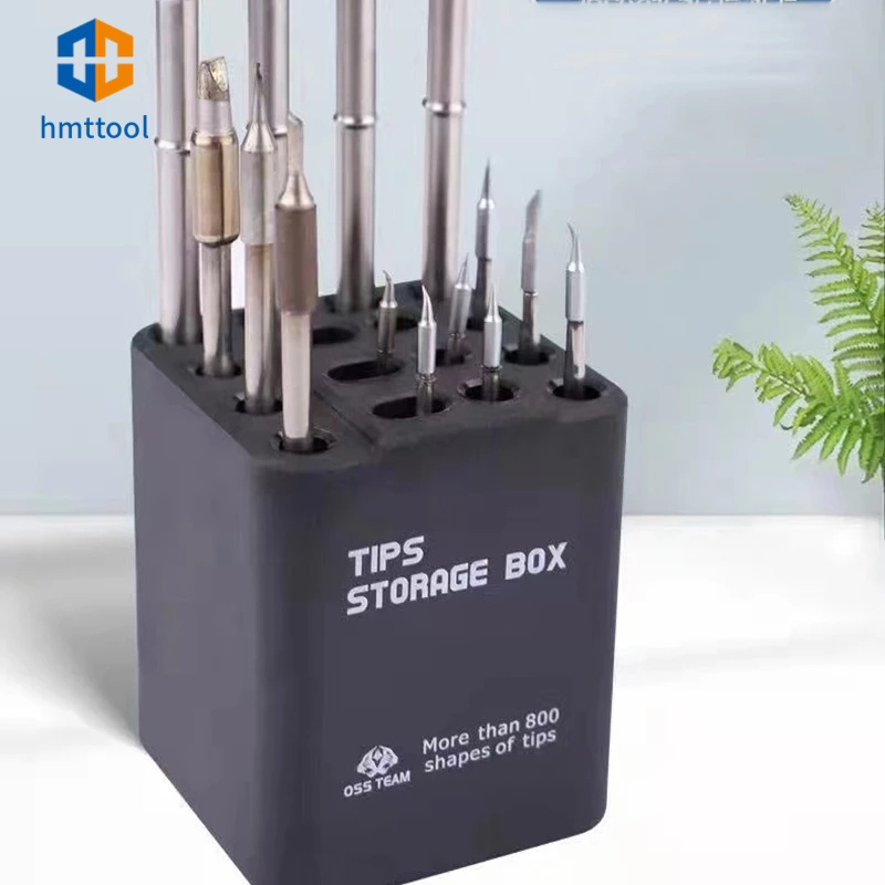 OSS W118 Hàn Đầu Sắt Hộp Bảo Quản Điện Thoại Dụng Cụ Sửa Chữa Giá Để Đồ Tua Vít Nhíp Hàn Đầu Sắt Lưu Trữ